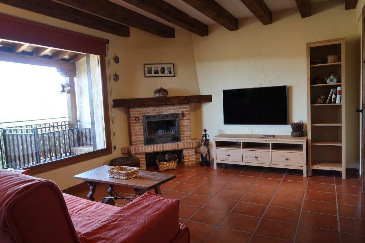 La Casa Emboscada Villa Horcajo de la Sierra Esterno foto