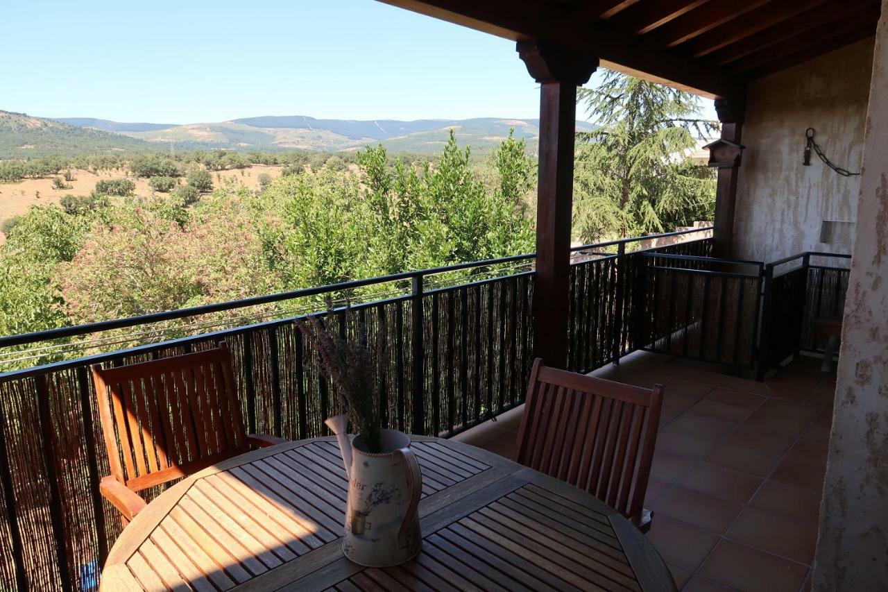 La Casa Emboscada Villa Horcajo de la Sierra Esterno foto